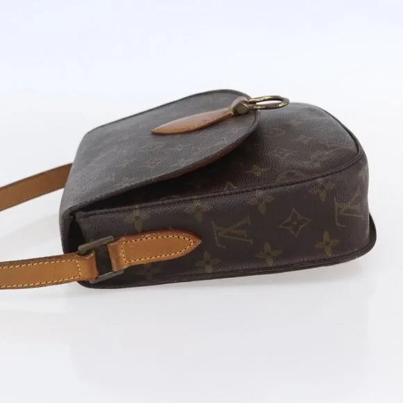 LOUIS VUITTON Monogram Saint Cloud GM Shoulder Bag M51242 LV Auth 152680 - Picture 4 of 16